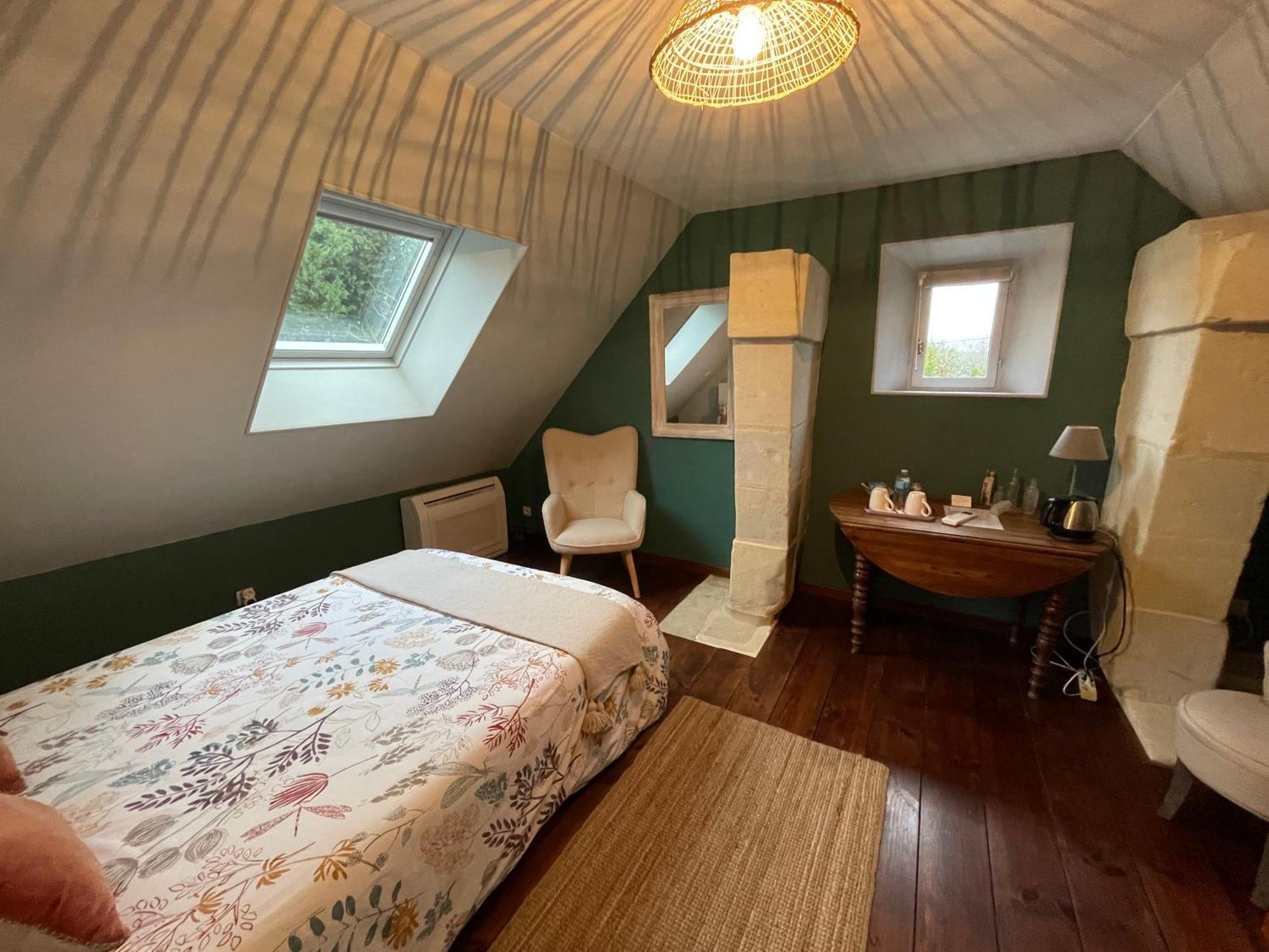 Villebernier Chambres D Hotes Avec Piscine Et Spa La Foliere Saumur מראה חיצוני תמונה