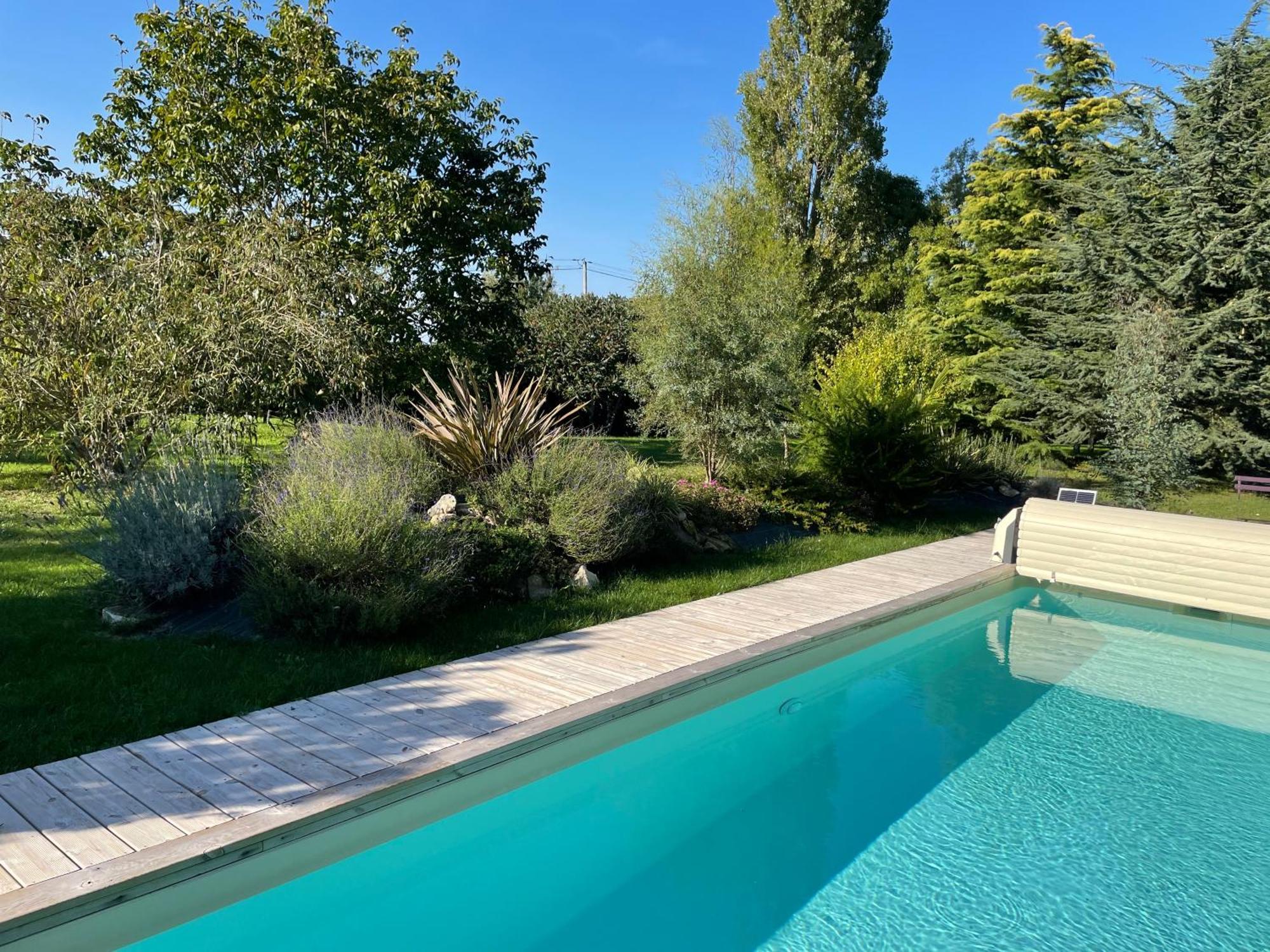 Villebernier Chambres D Hotes Avec Piscine Et Spa La Foliere Saumur מראה חיצוני תמונה