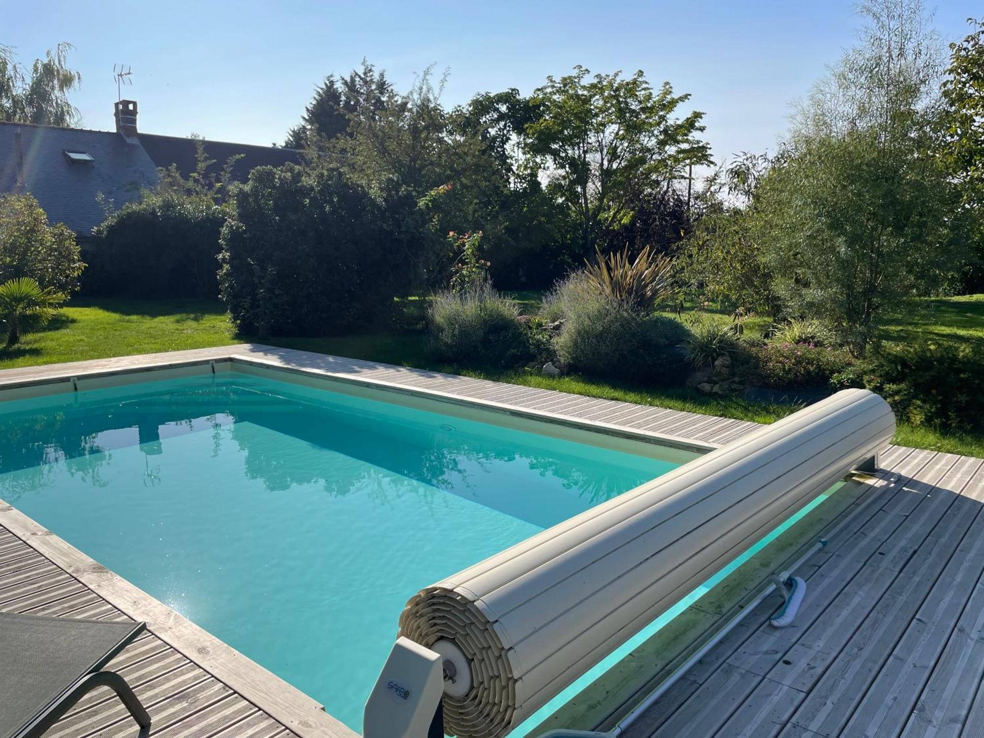 Villebernier Chambres D Hotes Avec Piscine Et Spa La Foliere Saumur מראה חיצוני תמונה