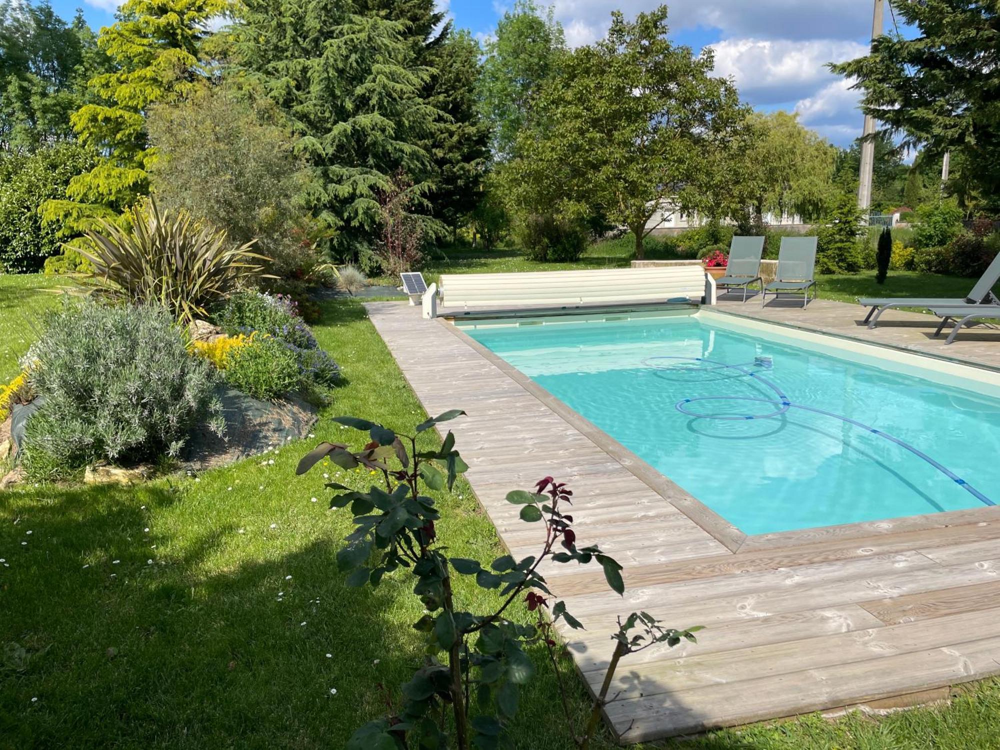 Villebernier Chambres D Hotes Avec Piscine Et Spa La Foliere Saumur מראה חיצוני תמונה