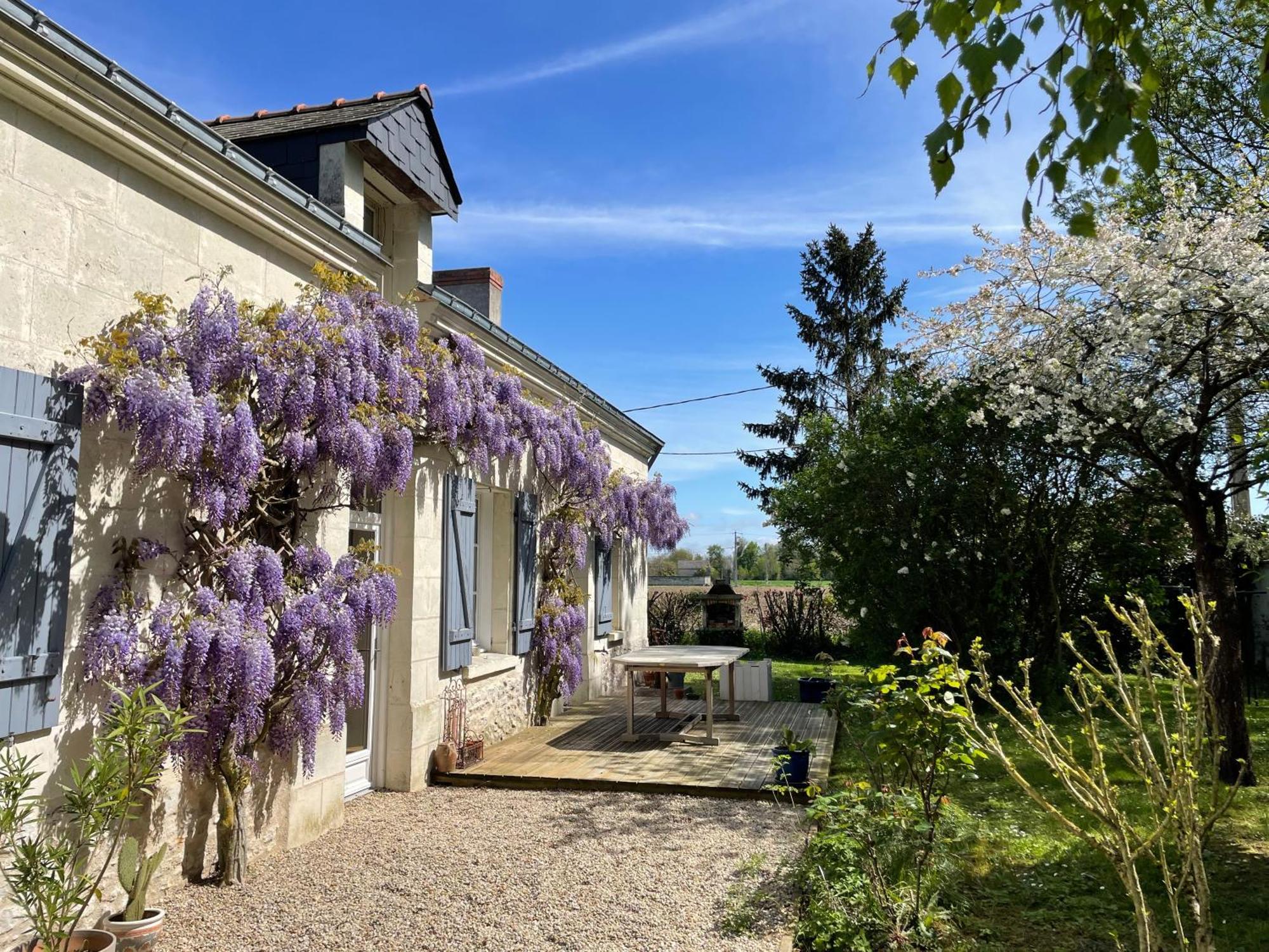 Villebernier Chambres D Hotes Avec Piscine Et Spa La Foliere Saumur מראה חיצוני תמונה