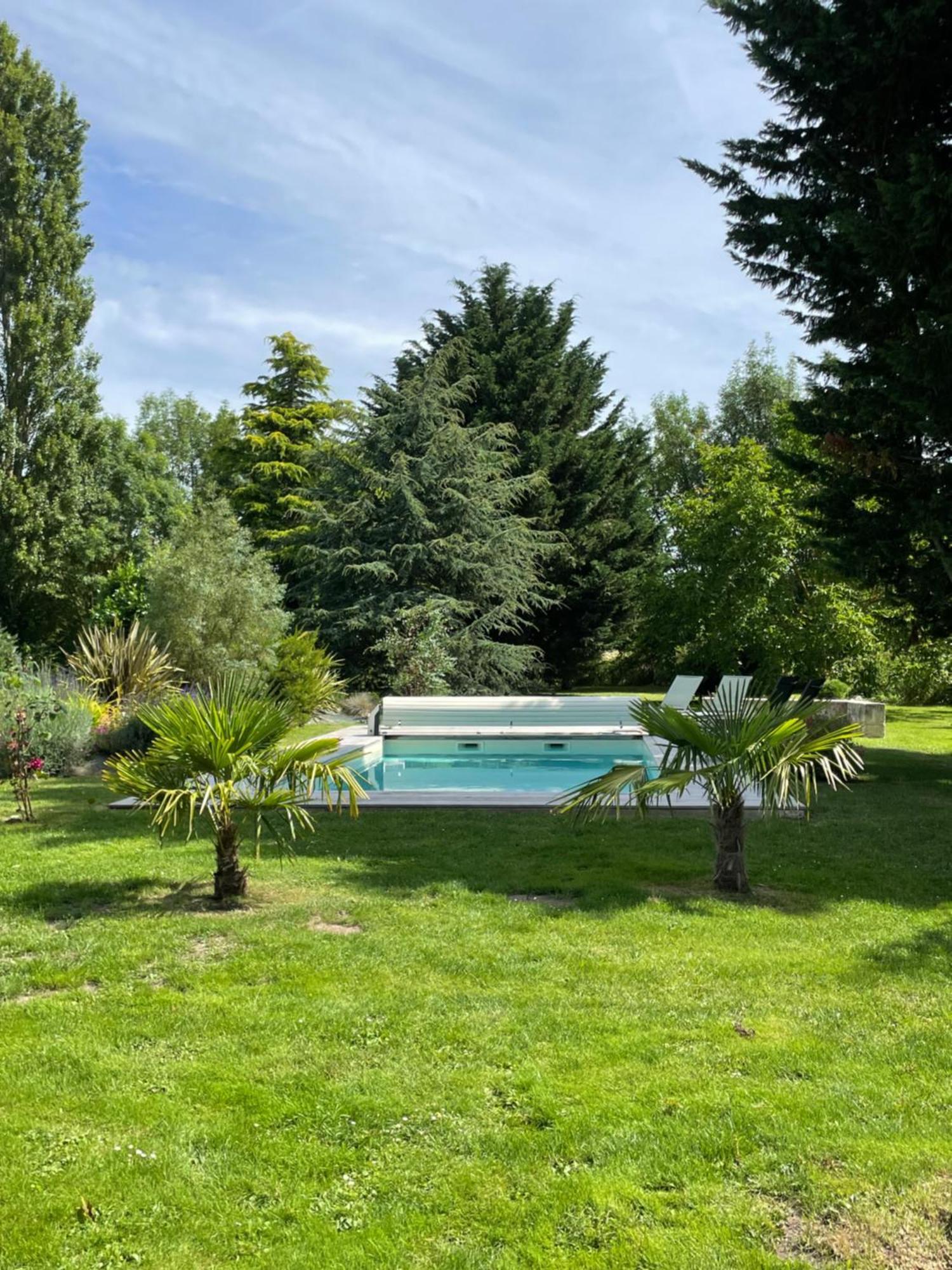 Villebernier Chambres D Hotes Avec Piscine Et Spa La Foliere Saumur מראה חיצוני תמונה