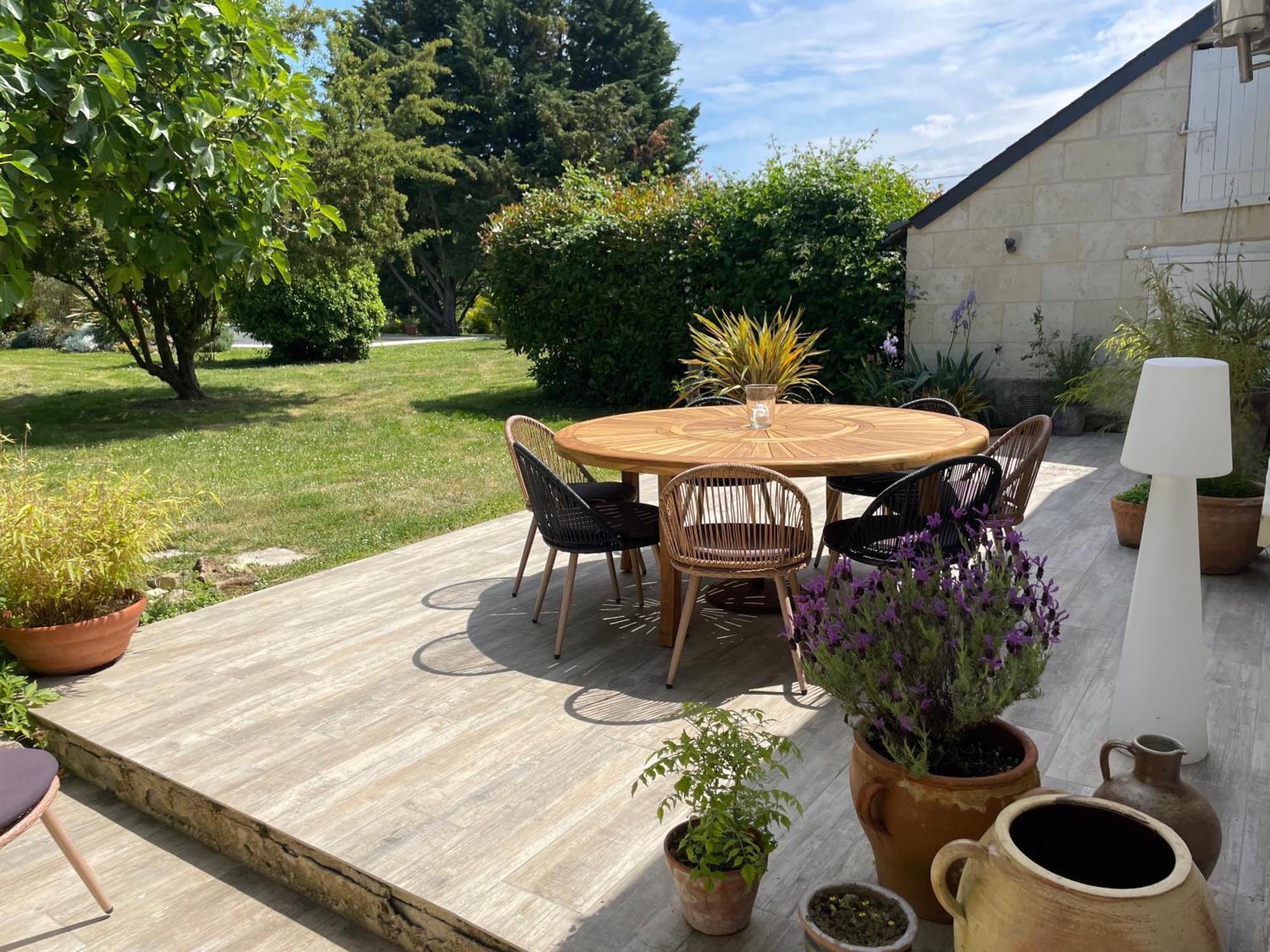 Villebernier Chambres D Hotes Avec Piscine Et Spa La Foliere Saumur מראה חיצוני תמונה